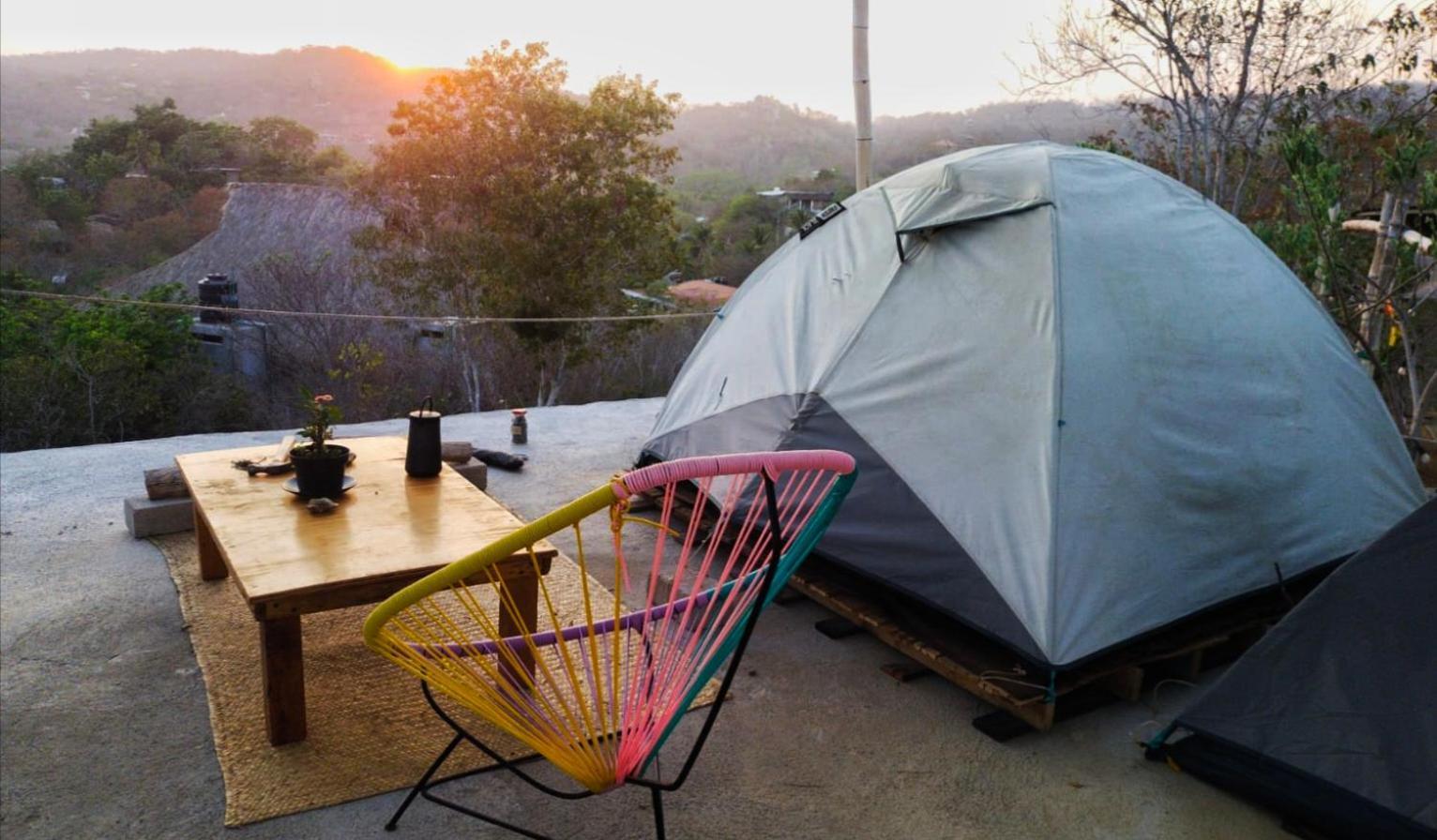 Bajo Las Estrellas Eco Glamping Mazunte Ngoại thất bức ảnh